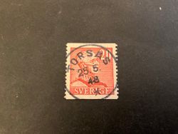 Gustaf V profil höger facit nr 276 A lyxstämplat TORSÅS