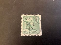 Gustaf V profil höger facit nr 271 B2 lyxstämplat PKP 258 B