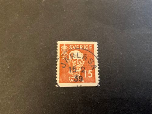 Gustaf V 80 år facit nr 267 A praktstämplat JÄRLÅSA