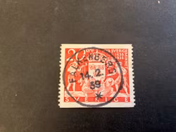 Nya Sverigeminnet facit 263 praktstämplat FALKENBERG