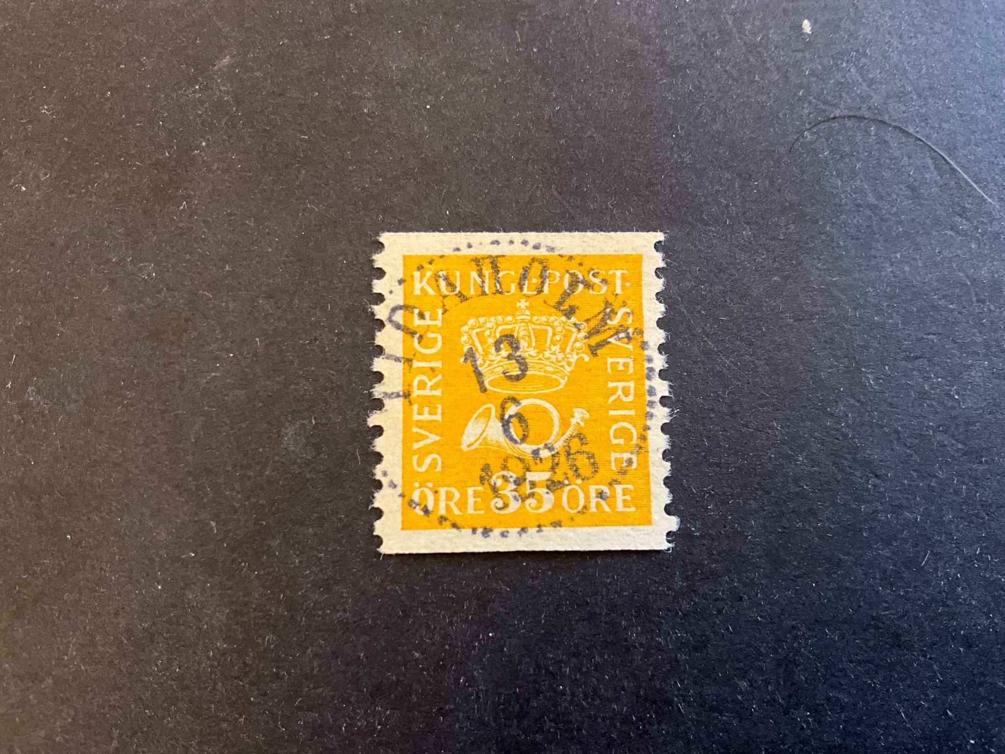 Postemblem facit 157 praktstämplat TIDAHOLM