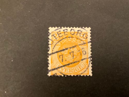 Lilla riksvapnet facit 72 praktstämplat GÖTEBORG