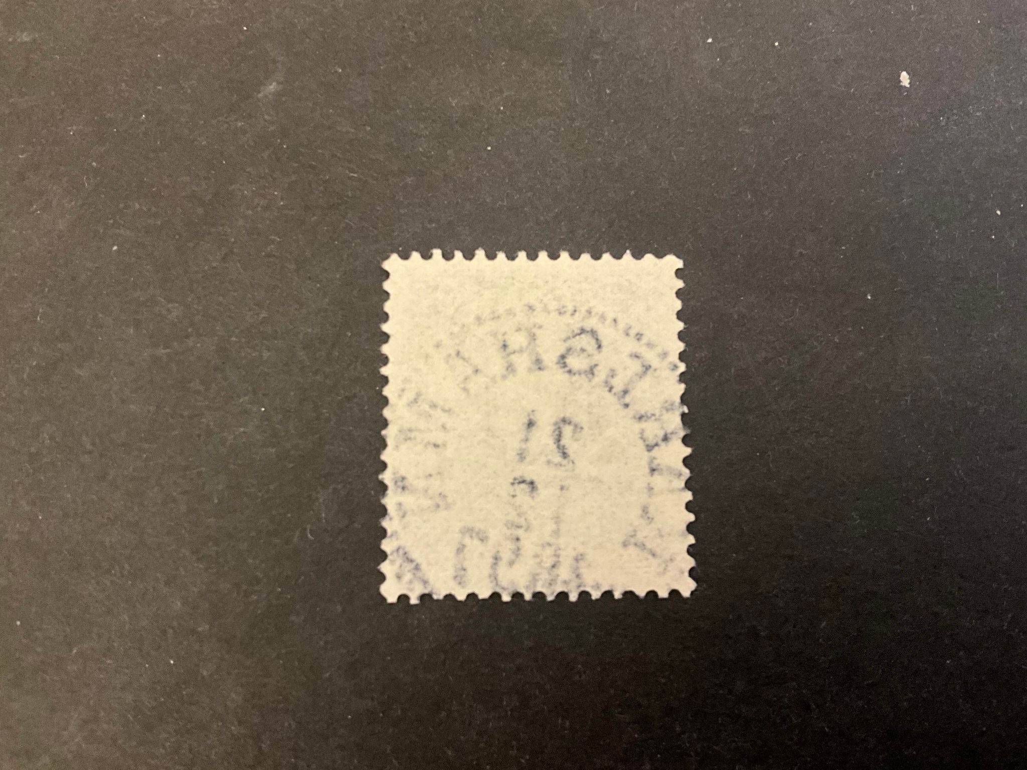 Oscar II facit 59 praktstämplat KARLSHAMN