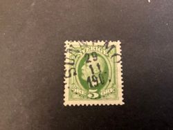 Oscar II facit 52 praktstämplat SUNNEMO