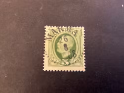 Oscar II facit 52 praktstämplat MARMA