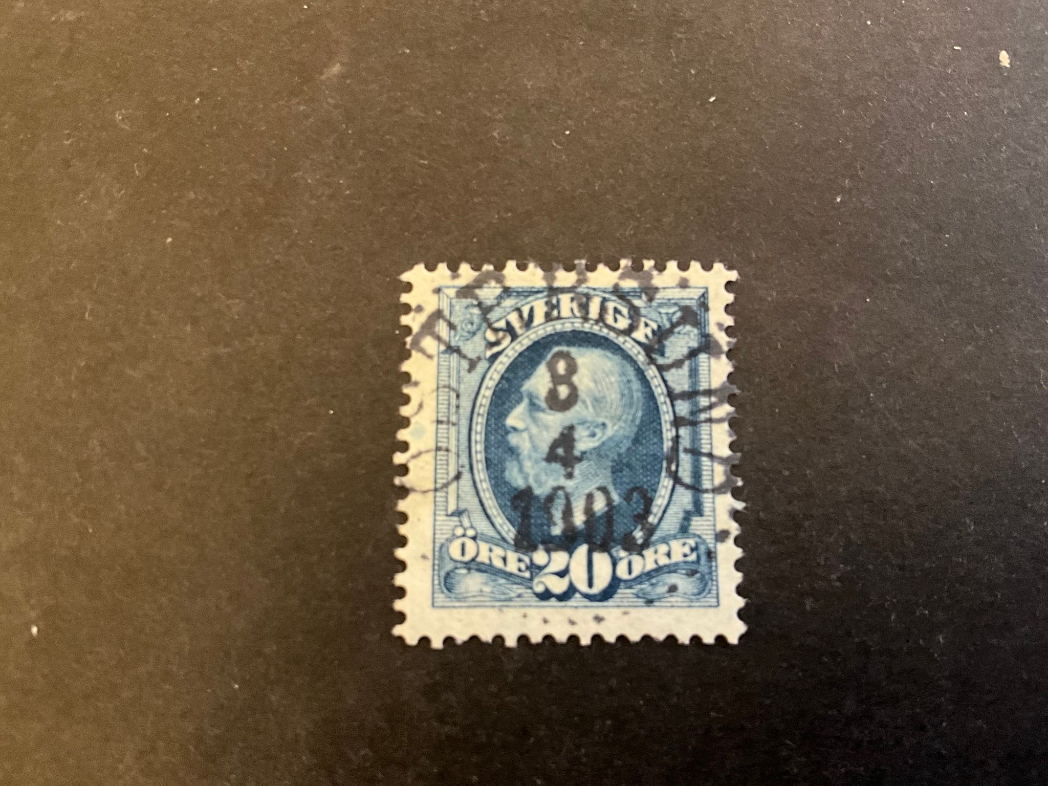 Oscar II facit nr 56 praktstämplat ÖSTERSUND