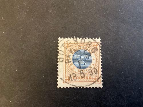 Ringtyp PH facit 49 praktstämplat GÖTEBORG PAK-EXP