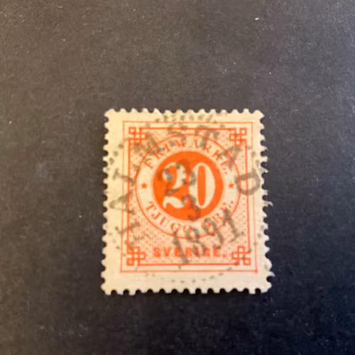 Ringtyp PH facit 46 praktstämplat HALMSTAD