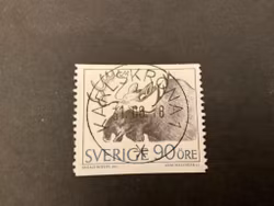 Bruksfrimårken facit 615 A lyxstämplat KARLSKRONA 1