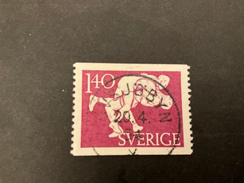 Riksidrottsförbundet facit 448 praktstämplat ÖVSJÖBYN