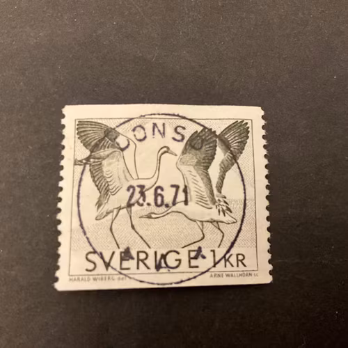 Trandans facit 621 lyxstämplat DONSÖ