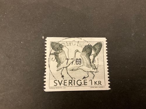 Trandans facit 621 lyxstämplat SKÄRHOLMEN 3