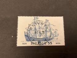 Regalskeppet Wasa facit nr 669 lyxstämplat KNIVSTA