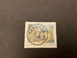 Ivan Augueli facit nr 662 lyxstämplat BERGHEM, sista dag