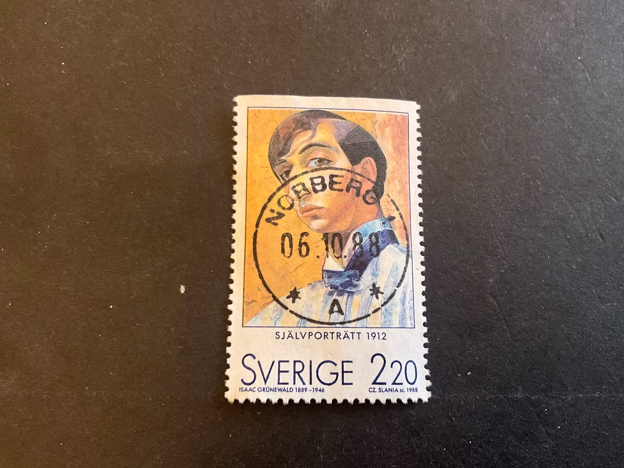 Svenska konstnärer i Paris facit 1514 lyxstämplat NORBERG 1
