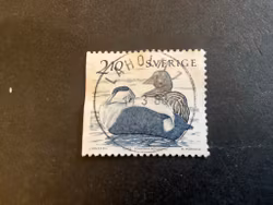 Fåglar vid vatten facit 1393 lyxstämplat LAHOLM 1