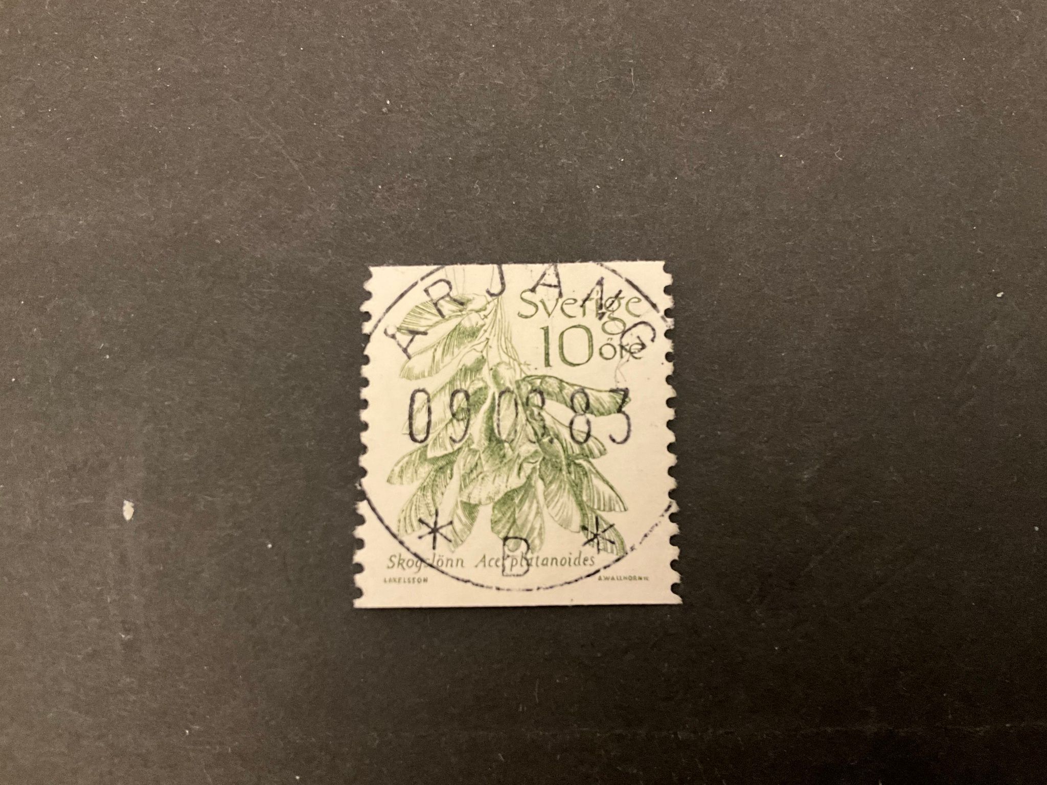Frukter facit nr 1242 lyxstämplat ÅRJÄNG