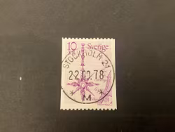 Norrpil facit 1054 lyxstämplat STOCKHOLM 21
