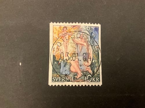Gåslisa facit 849 V1 lyxstämplat GÖTEBORG 53