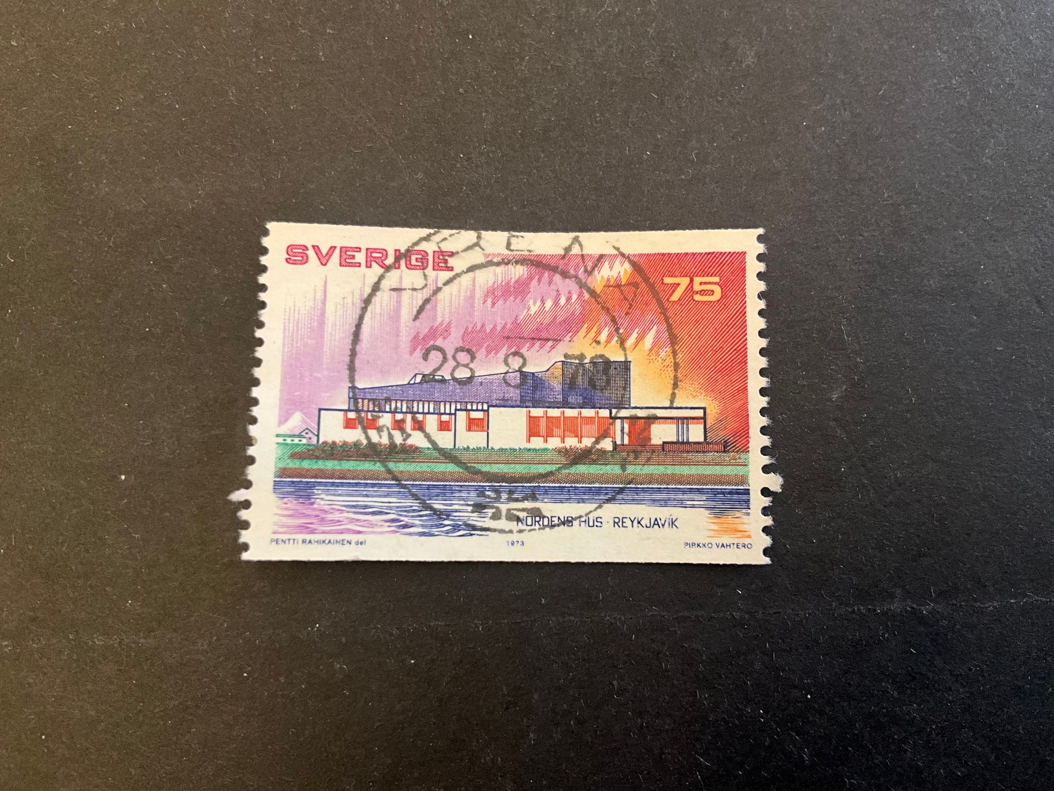 Norden III facit 825 lyxstämplat VRENA