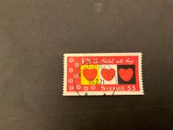 FN 25 år facit nr 709 A1 praktstämplat KVICKSUND