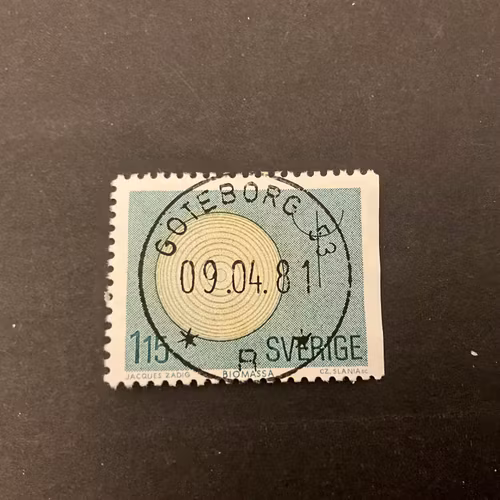 Förnybara energikällor facit nr 1114 B2 lyxstämplat GÖTEBORG 53