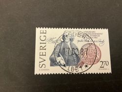 Traktat Sverige-USA facit 1249 lyxstämplat KORSBERGA *LBB1*