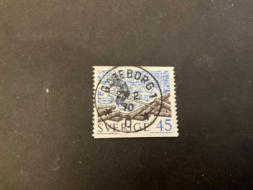 Timmerflottning facit nr 685 A lyxstämplat GÖTEBORG 1
