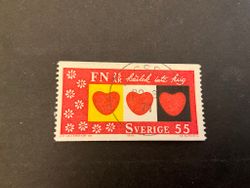 FN 25 år facit nr 709 A1 lyxstämplat LESSEBO