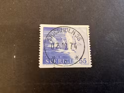 Flykting 71 facit nr 724 A lyxstämplat STOCKHOLM 36