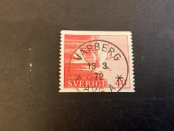 Flykting 71 facit 723 lyxstämplat VARBERG