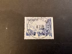 Gammaldags jul facit 746 B2 lyxstämplat STOCKHOLM 11