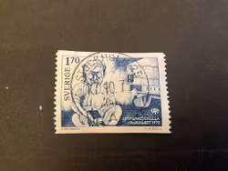 Internationella barnpret 1979 facit 1072 lyxstämplat STOCKHOLM 25