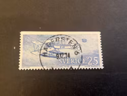 Postflyg facit 780 praktstämplat HÄGERSTEN 6