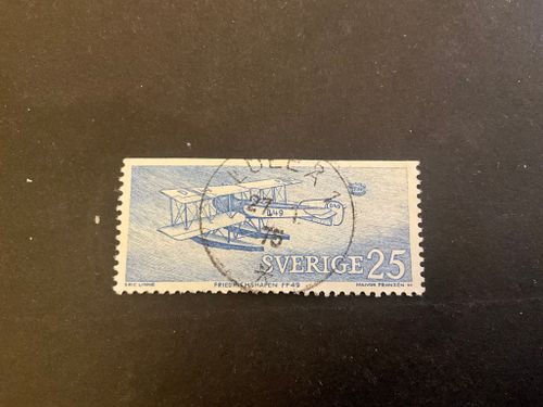 Postflyg facit 780 praktstämplat LULEÅ 1