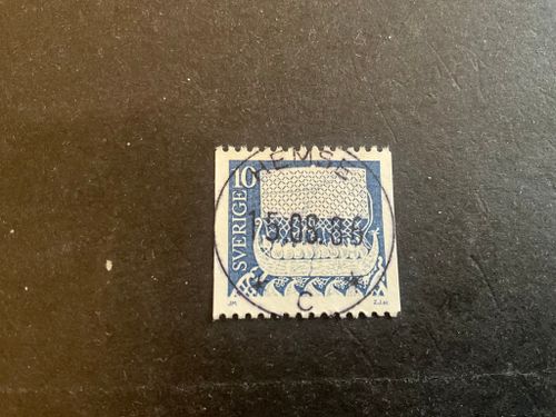 Forntida konst facit 817 A V2 lyxstämplat HEMSE