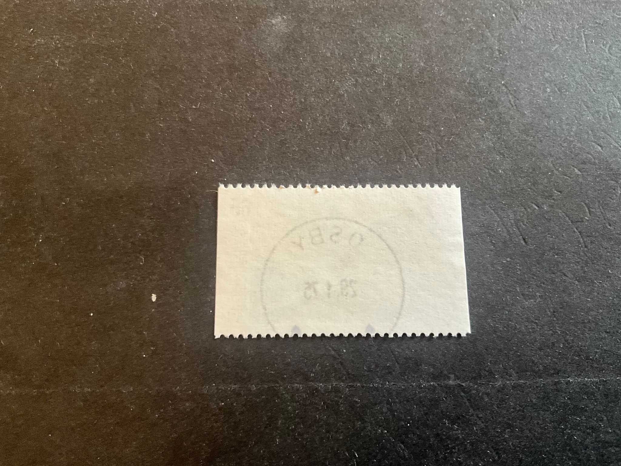VM på skidor facit nr 853 praktstämplat OSBY