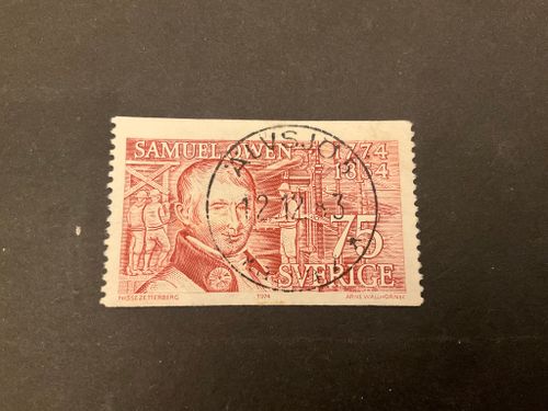 Samuel Owen facit nr 860 lyxstämplat ÄLVSJÖ 5