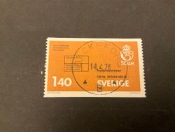 Postgirot 50 år facit nr 908 lyxstämplat BÄCKEFORS