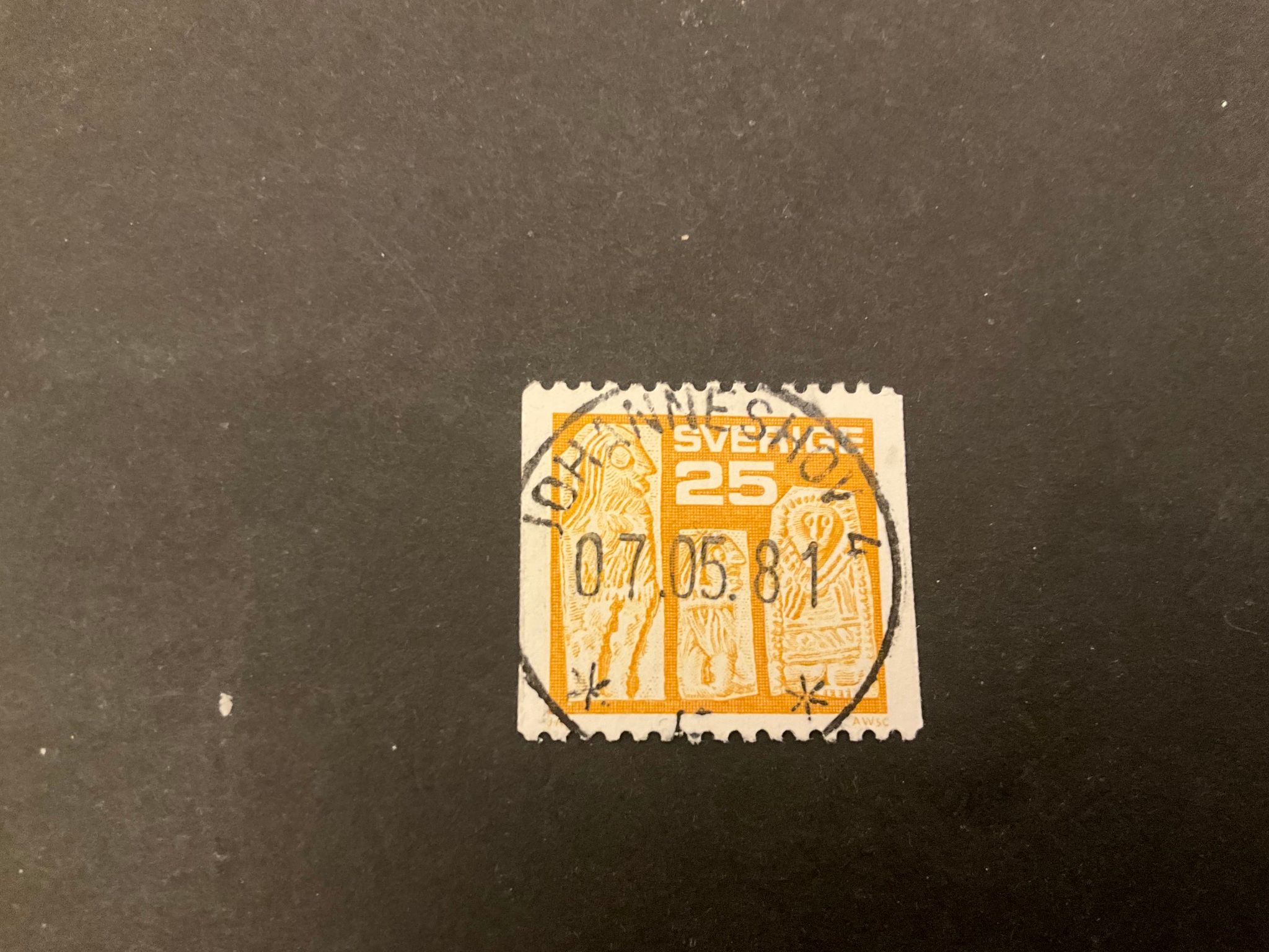 Guldgubbar facit nr 915 V2 lyxstämplat JOHANNESHOV 4