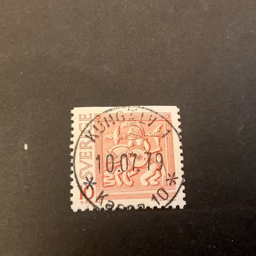 Vendeltid facit nr 911 V2 lyxstämplat KUNGÄLV 1