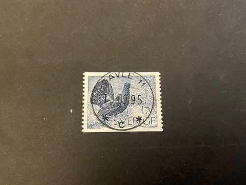 Tjädertupp facit nr 923 lyxstämplat GÄVLE 11