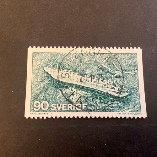 Vaka, värna, hjälpa facit 934 lyxstämplat STRÄNGNÄS