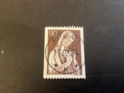 Kyrklig konst facit 946 lyxstämplat PITEÅ 1
