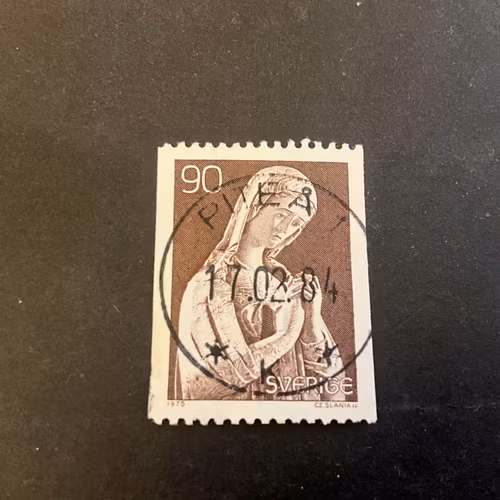 Kyrklig konst facit 946 lyxstämplat PITEÅ 1