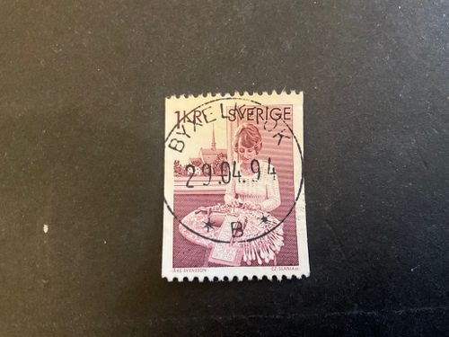 Knypplerska facit 955 A V2 lyxstämplat BYXELKROK