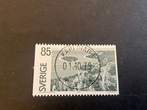 Ångermanland facit nr 962 lyxstämplat KARLSTAD 1