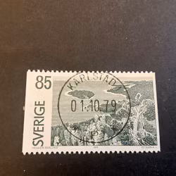 Ångermanland facit nr 962 lyxstämplat KARLSTAD 1