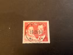 Kungabröllop facit nr 969 B2 lyxstämplat ASKIM