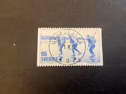Motionsidrott facit nr 993 lyxstämplat UPPSALA 25